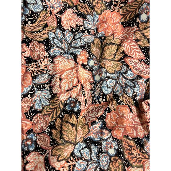 NWT A Pea In The Pod One Piece Swimsuit, Earthy Florals, Squared Neck, Sz M - Picture 3 of 4